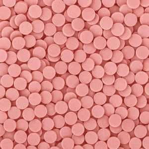 Rose Quartz Confetti Shapes