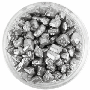 Mini Metallic Silver Gems