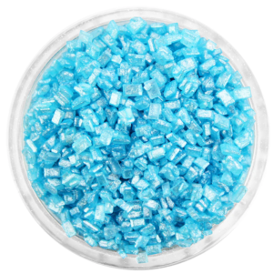 Pearly Sky Blue Chunky Sugar
