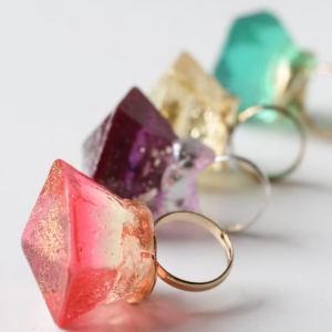 Gemstone Candy Rings
