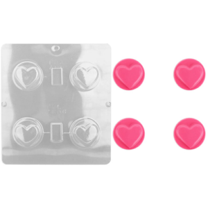 Heart Cookie Chocolate Mold