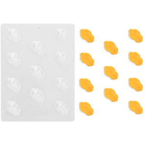 Huddled Bunny Chocolate Mold