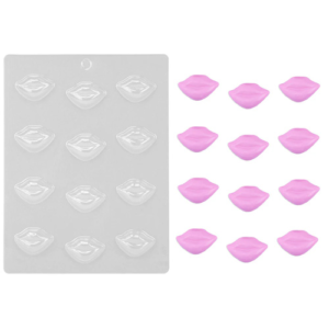 Small Smiling Lips Chocolate Mold